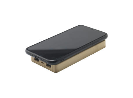 Solar Powerbank 8000+ Wireless Charger Ladegerät bedrucken