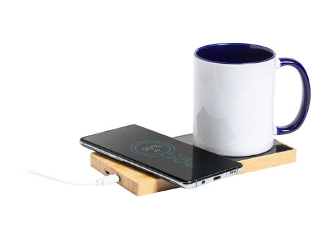 Tassenwärmer/Wireless-Charger Junshan Werbeartikel