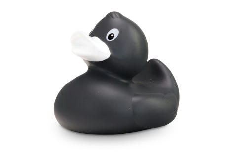 Werbeente Aaron Anthrazit, ca. 8 cm Werbeartikel