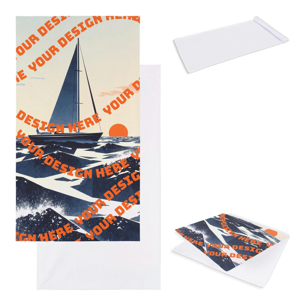Product image Schnelltrocknendes Handtuch 100 x 180 cm (200 g/m²) Sublimationsdruck Werbeartikel
