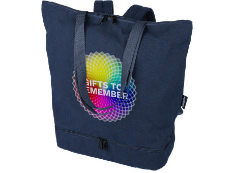 Recyceltes Poly-Baumwollgewebe (330 g/m2) Rucksack Osric bedrucken