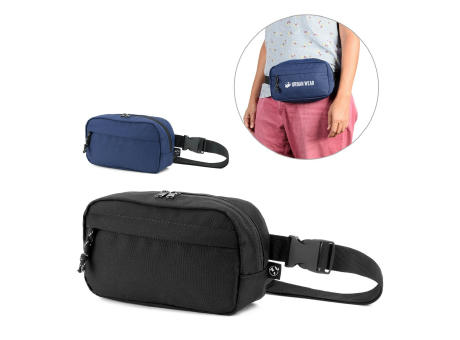 Product image MYKONOS. Gürteltasche aus 600D recyceltem Polyester und Innenfutter aus 210D recyceltem Polyester bedrucken