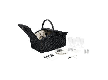 RICHMOND PARK - Weiden-Picknickkorbfür 4 Personen Werbeartikel