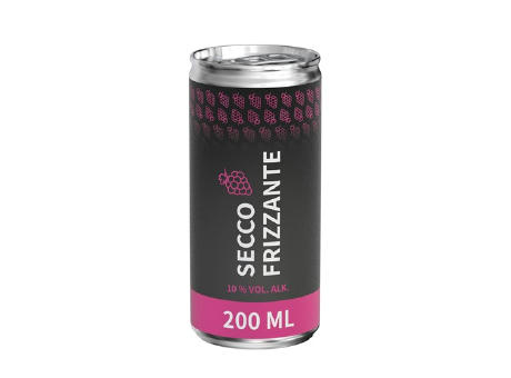 Product image 200 ml Secco frizzante (Dose) - Body Label Werbeartikel