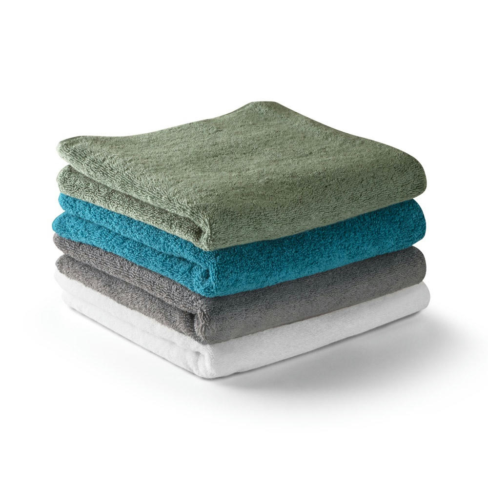 Product image BARDEM M. Gesichtshandtuch (500 g/m²) aus Baumwolle (82%) und recycelter Baumwolle (18%) Werbeartikel