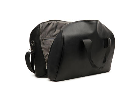 VINGA Bermond Wochenendtasche aus RCS recyceltem PU bedrucken