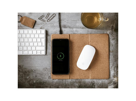 Cork Wireless Ladendes Mousepad Mausmatte Werbeartikel