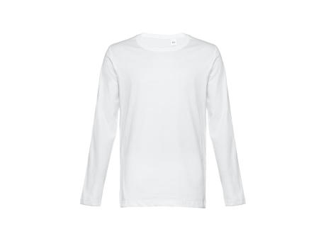 THC BUCHAREST WH. Langärmeliges T-Shirt aus Baumwolle für Herren Werbeartikel