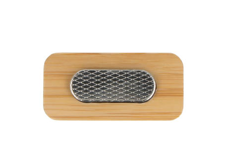 Namensschild Bamboo mit Magnet bedrucken