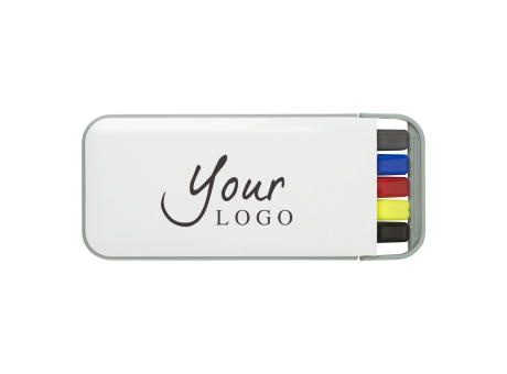 Schreibset aus Kunststoff Tulisa Werbeartikel