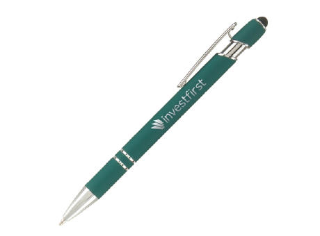 Product image GARDEN Stylus Soft Touch Kugelschreiber mit Lasergravur Werbeartikel