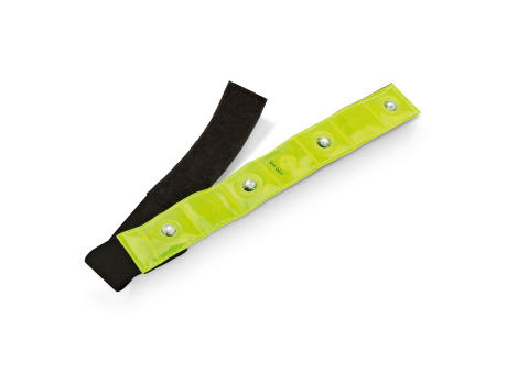 VISIBLE. Armband, reflektierend mit 4 roten LEDs bedrucken