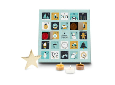 Product image Geschenkartikel / Präsentartikel : Duftkerzen Adventskalender Charming Christmas Werbeartikel