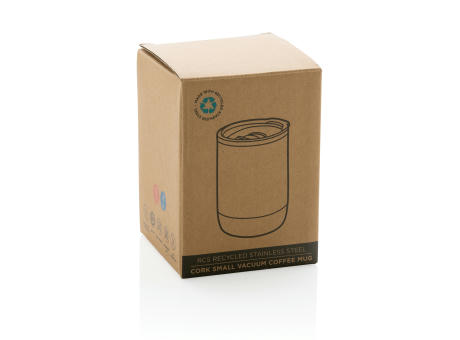 Product image Kleine Vakuum-Kaffeetasse aus RCS rSteel & Kork bedrucken