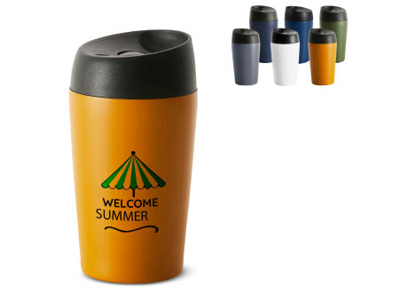 Product image Sagaform Loke Reisebecher Farbe beschichtet 240ml bedrucken