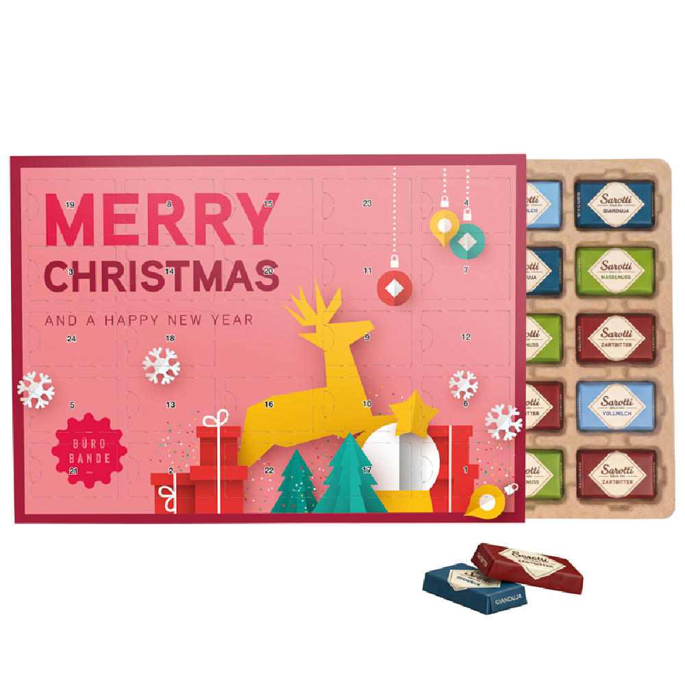 Product image Premium Tisch Adventskalender Eco Werbeartikel
