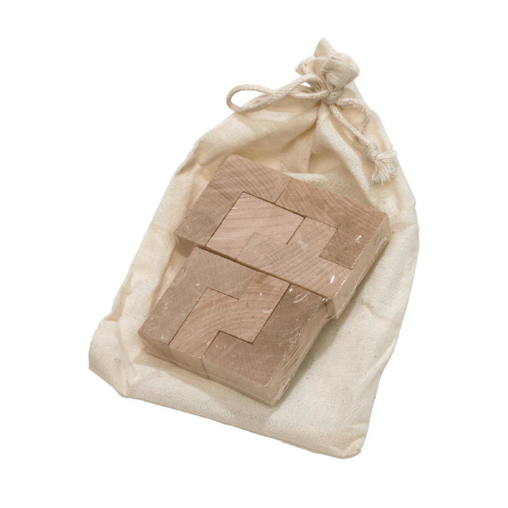 CRAZY CUBE - Holz-Puzzle Werbeartikel
