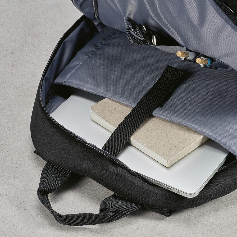 Vilnius Laptop Rucksack 18L rPET  Werbeartikel