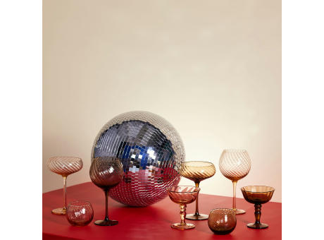 Byon Opacity 2er-Set Weingläser mit stilvollem Glasmuster 470ml Werbeartikel