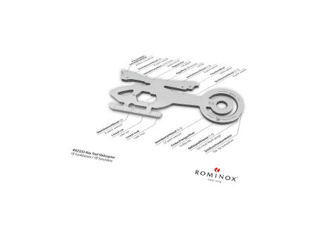 ROMINOX® Key Tool // Helicopter - 18 Funktionen bedrucken