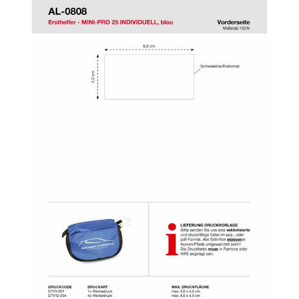 Ersthelfer MINI-PRO 25 Werbeartikel
