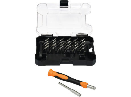 Feinbit-Set "Forte Precision 26 HC orange" Werbeartikel