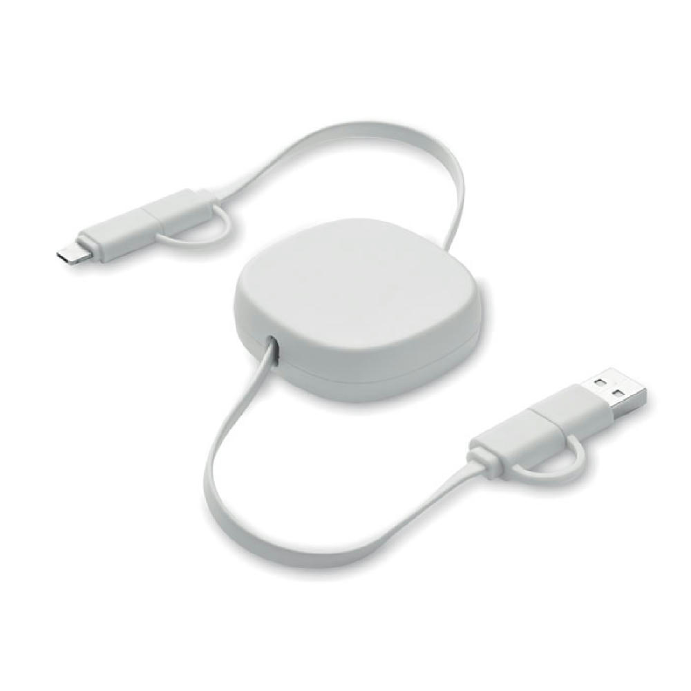 Product image Einziehbares Ladekabel 60W Werbeartikel