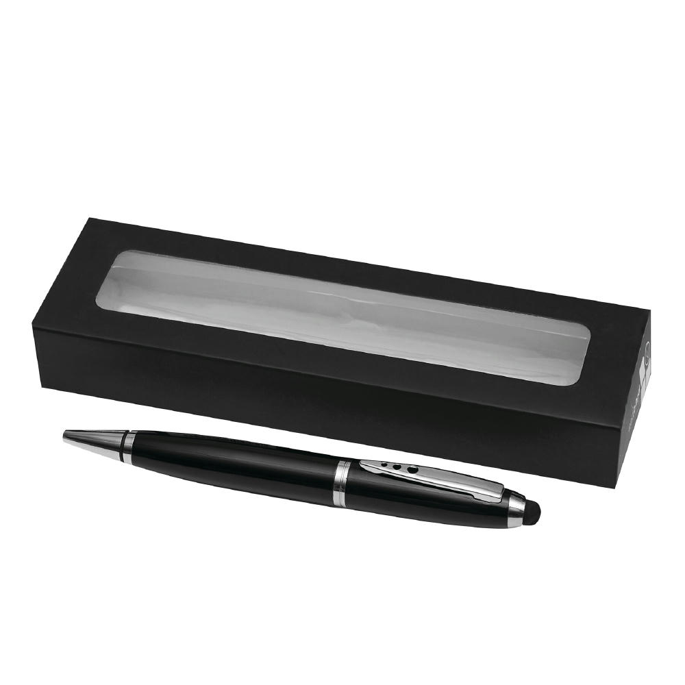 Product image TOUCH DOWN - Edelstahl-Kugelschreiber Werbeartikel