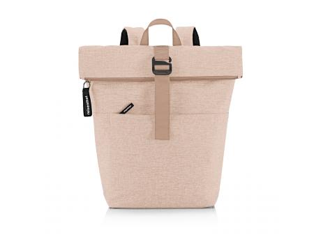 Product image rolltop backpack twist coffee bedrucken