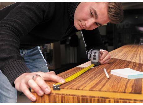 5m/19mm Maßband mit Karabinerhaken Werbeartikel