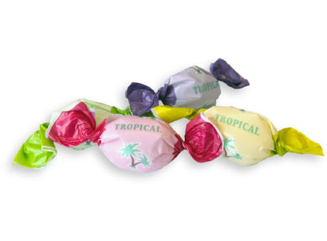 Bonbons Tropical Mix,   160 g, Inhalt: Bonbons Tropical Mix Werbeartikel