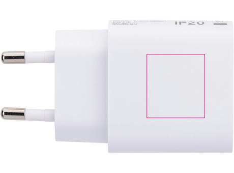 TROIKA Ladestecker CHARGE-X DUO 20 Werbeartikel