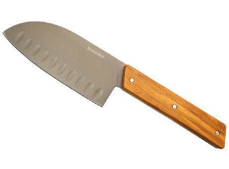 Set mit 3 Küchenmessern 'Stavanger', Olivenholz Werbeartikel