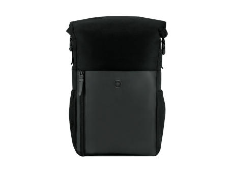 Product image UrbanOne, UrbanOne Roll-Top Backpack, 15.6" Laptop Backpack,Black Werbeartikel