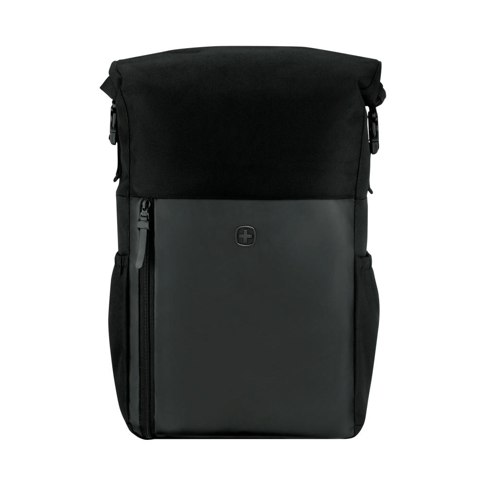 Product image UrbanOne, UrbanOne Roll-Top Backpack, 15.6" Laptop Backpack,Black Werbeartikel