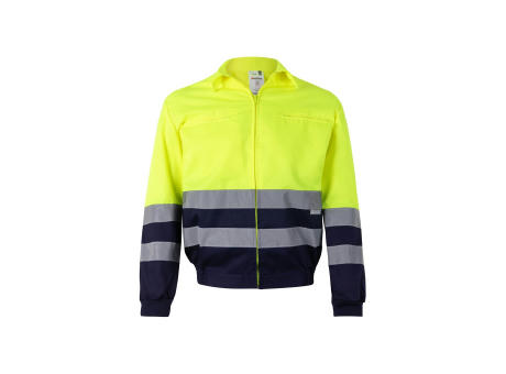 VL NEPTUNE LARGE. Zweifarbige Twill-Jacke (210g/m²) aus Polyester (80%) und Baumwolle (20%) Werbeartikel