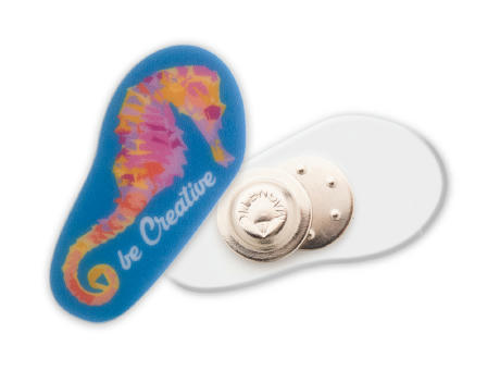 Anstecker mit Magnetbefestigung ColoBadge bedrucken
