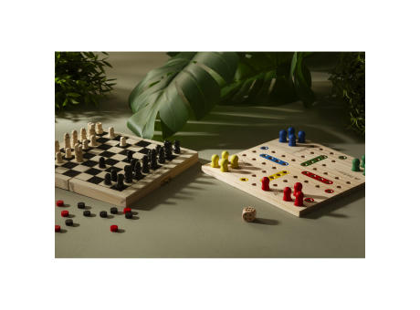 Ludo Wooden Game Spiel Werbeartikel