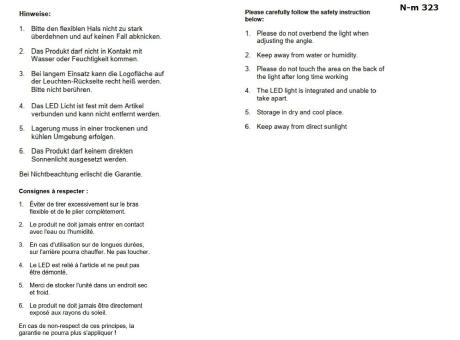 USB-Lampe mit Leuchtlogo-Möglichkeit für flexibles Licht an Laptops oder PCs bedrucken