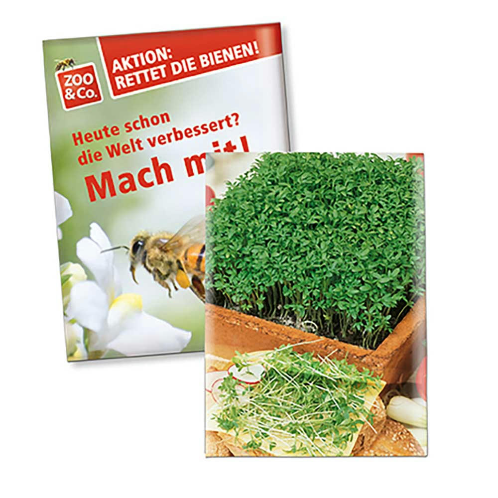 Samentütchen Klein - Standardpapier - Basilikum Werbeartikel