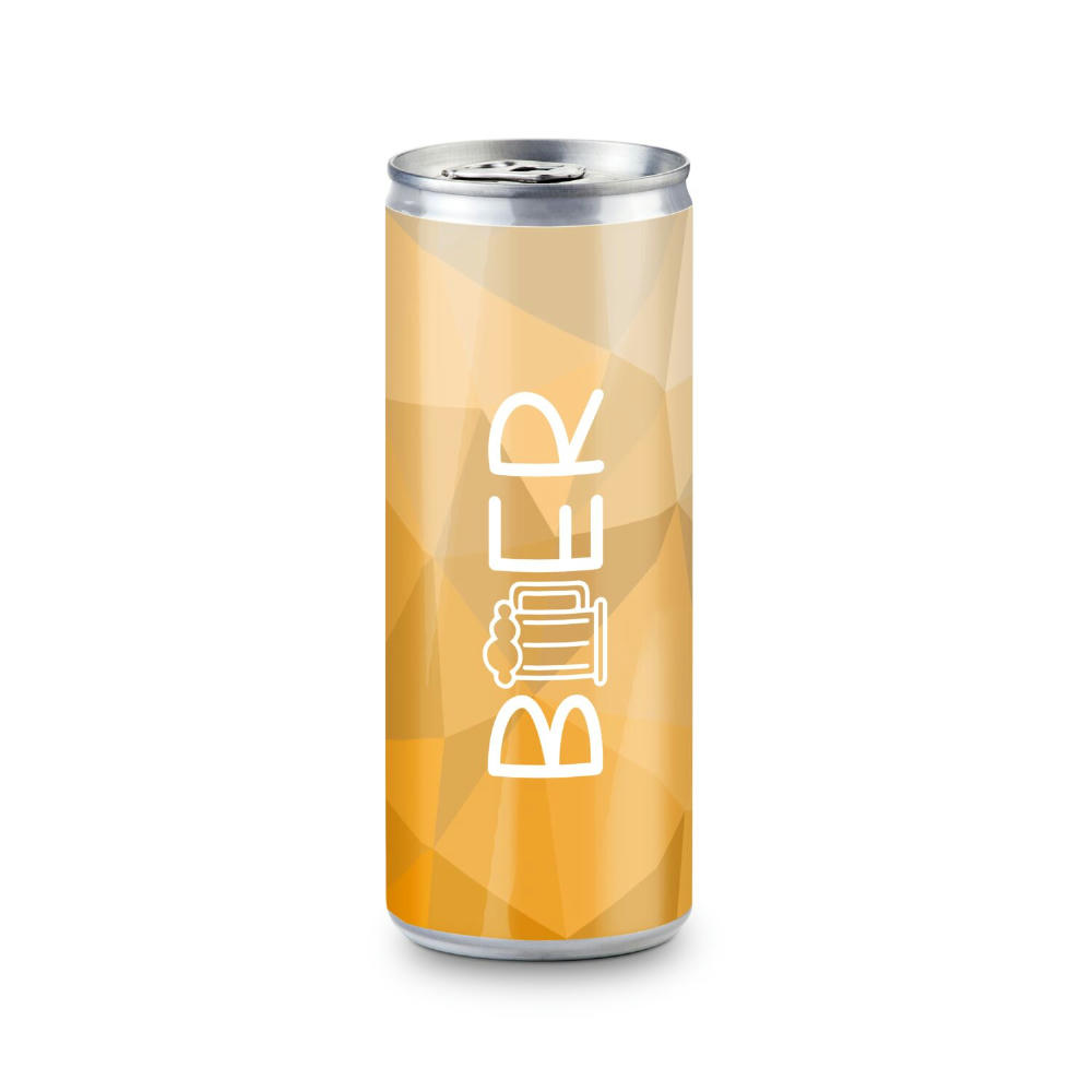 Product image Helles Bier, 250 ml - Kleinmengen ab 24 Dosen Werbeartikel