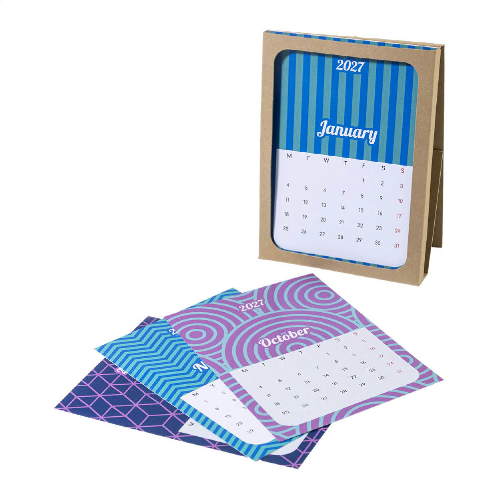 Individueller Tischkalender CreaDate Shuffle Werbeartikel