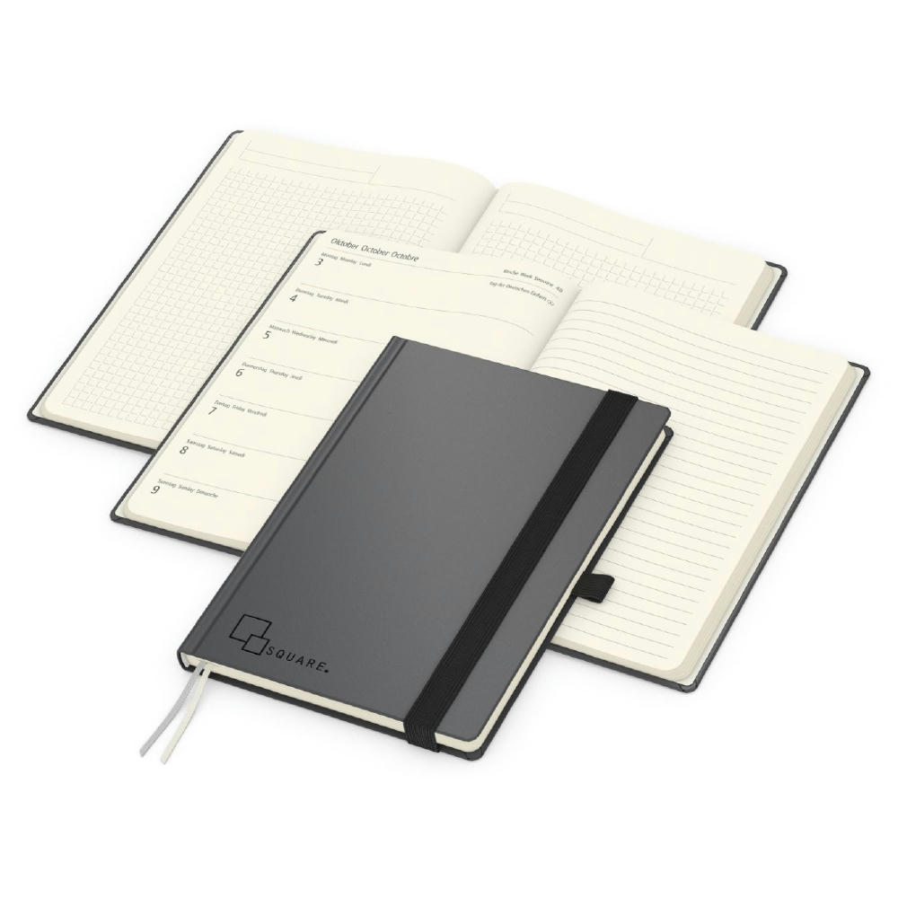 Product image Wochenplaner Vision-Hybrid Creme Bestseller inkl. Prägung Werbeartikel
