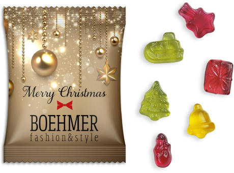 Fruchtgummi Weihnachtsedition Werbeartikel