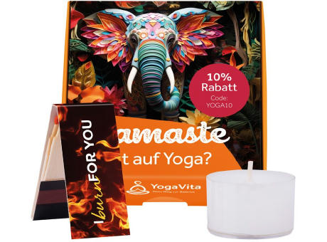 Klappbox S Teelichter Werbeartikel