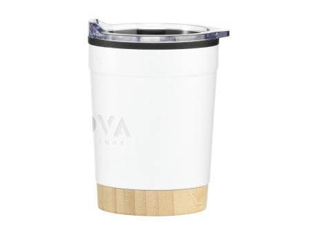 Kobe Bamboo RCS Recycled Steel 350 ml Kaffeebecher bedrucken