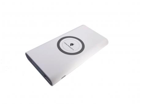 Product image Powerbank PB-52 QI Wireless Charging 10000 mAh Schwarz bedrucken