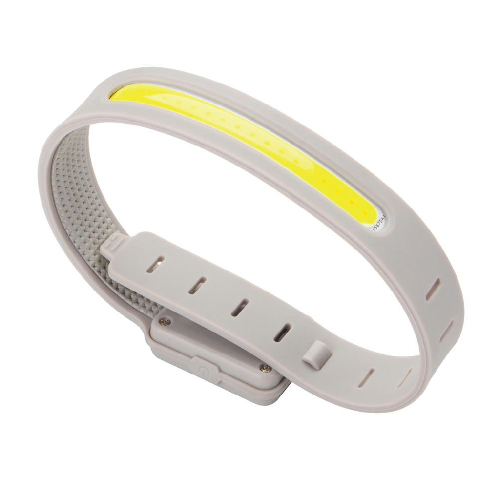 Lumi Sprint wiederaufladbares LED Lauflicht aus RCS rec. ABS Werbeartikel