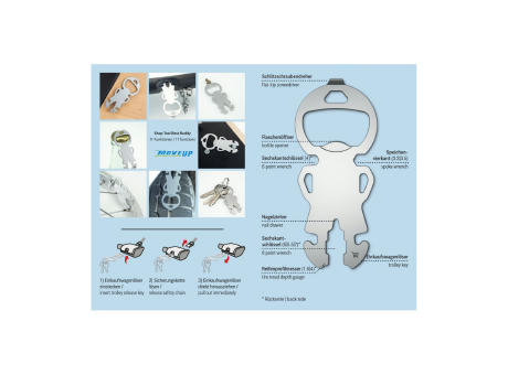 ROMINOX® Shop Tool // Best Buddy - 11 Funktionen Werbeartikel