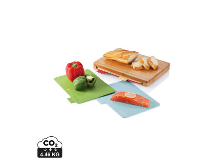 Schneidebrett Set im Index Design Werbeartikel